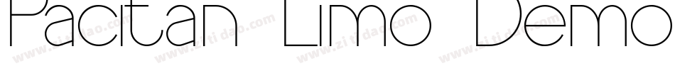 Pacitan Limo Demo字体转换